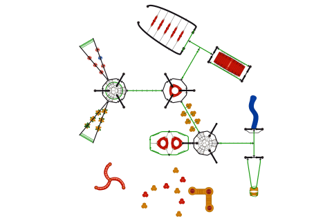 Halatlı Tırmanma B-PTR-200 PTR-207 | Parkur ve Halatlı Tırmanma Oyun Grupları | Erse Kent Mobilyaları